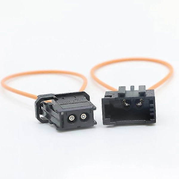 MOST Fiberoptisk Loop Bypass Hunn- og Hunnkontaktsett Adapter For -