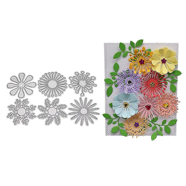 Skärformar i kolstål Pappersskärningsstencil Präglingsformar för DIY