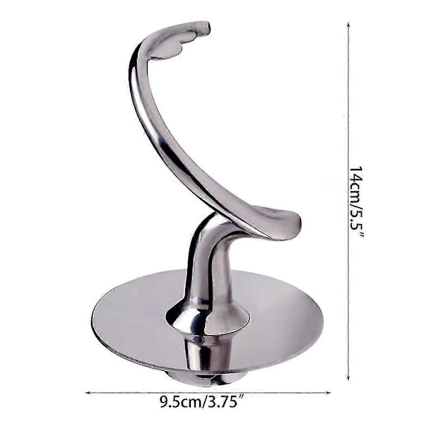 Dejkrog til Mixer Rustfrit Stål Dejkrog Stand Mixer Tilbehør Dejkrog