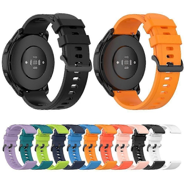 Silikoninen Vaihtoranneke Xiaomi Watch S1 Active/Watch Color -älykellolle