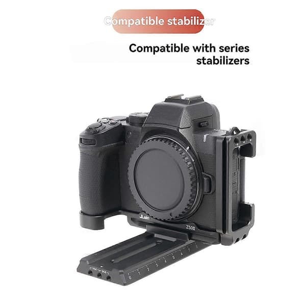 Z50II Vertikal Quick Release L Plade Holder Håndgreb til Z50 II Kamera Tripod Quick Release Plade
