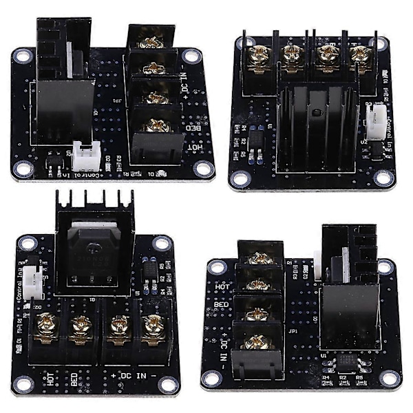 3D Printer Opvarmet Bund Power Modul Med Kabel til Anet A8 A6 A2 Ramps 1.4