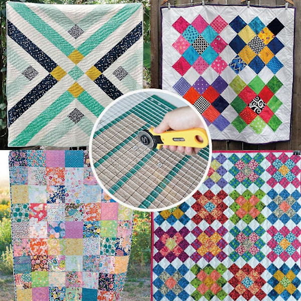 Quiltcut Strip Savvy Square Up Slisset Quiltejal Patchworkjal Klar DIY