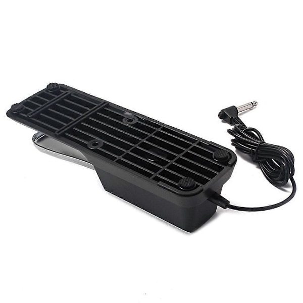 Højkvalitets Piano Keyboard Sustain Pedal med Skridsikker Gummibund til MIDI Keyboard, med 1/4inc