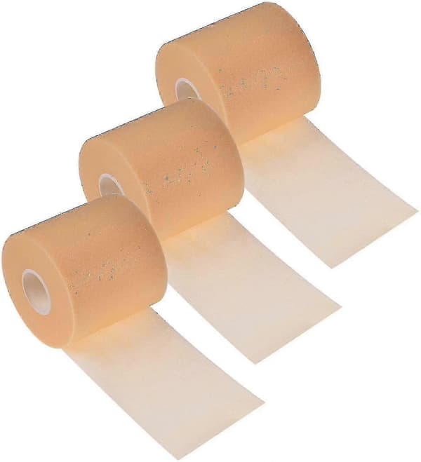 3 stk. Atletisk Forbindingstape til Sport, Forbindingstape 7 cm x 27,4 meter #yg