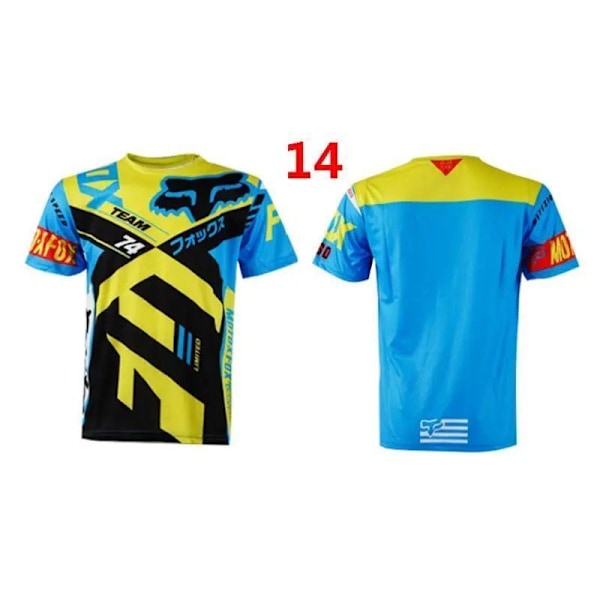 2023 Ny all match för män F-FOXs downhill kostym mountainbike riddräkt kortärmad sommar offroad motorcykel kostym 314HJJ29A14 3XL
