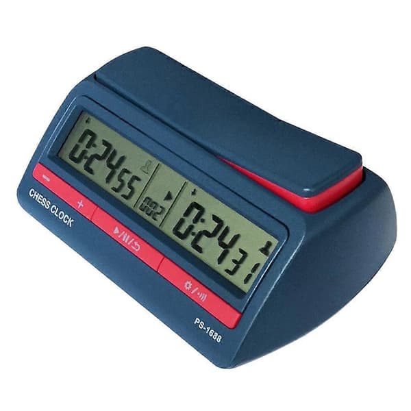Avancerad Schack Digital Timer Schackklocka Räkna Upp Ner Brädspel Klocka