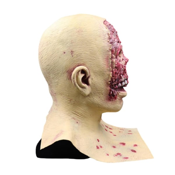 Halloween fest rekvisitter Uhyggelig Latex Mask Smeltende Ansigt Zombie Horror Kostume Carnival Mask