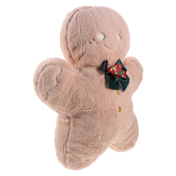 Jul Pepparkaksgubbe Prydnadskudde Sovrum Soffa Kramkudde Jul Fylld Kudde
