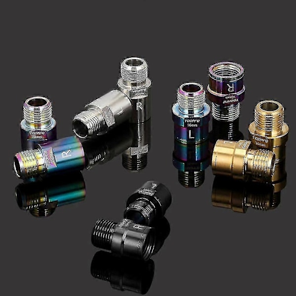 16mm 20mm Cykel Pedal Aksel Forlænger Cykel Pedal Forlænger Bolte Afstandsstykker s202412247484