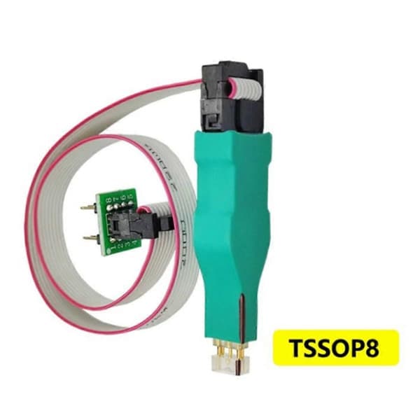 TSSOP8 Fjærnål Brenn Lese Skrive Test Probe Bilinstrument Program Nedlastingslinje Program