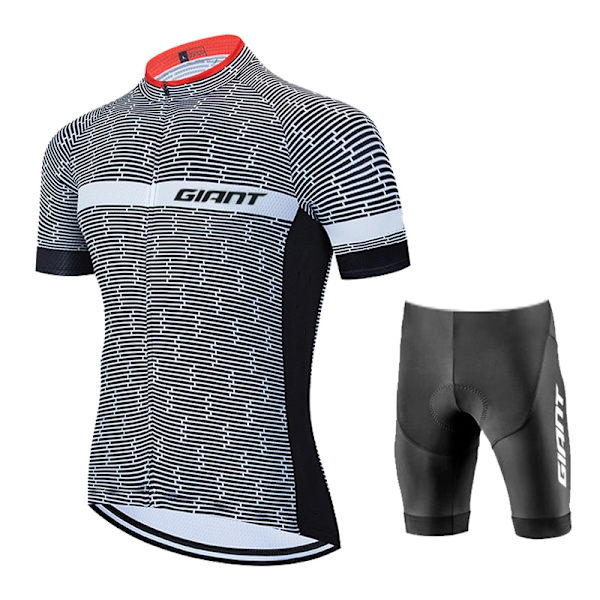 Set 2023 GIANT Miesten kesän lyhythihainen MTB-pyöräilypuku Ropa Ciclismo Pyöräily Maillot Pyöräilypuku Photo Color-3 4XL