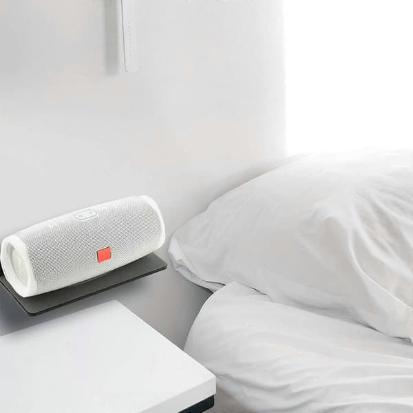 Højttalerhylde til Bluetooth-kompatibel højttaler, webcam, WiFi mesh-router