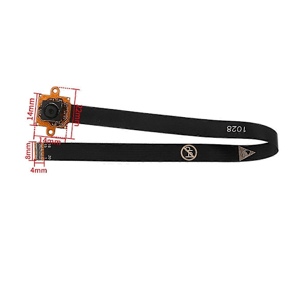 13MP OV13855 Kameramodul för 5/Pi 5B/Pi 5Plus, 80 Graders Fast Fokus för RK3588S RK3588