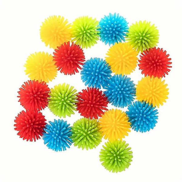 Nye modeller 10 pakker med hoppebolde, hoppende bayberry-bolde, hoppebolde der er lette at gribe fat i, sensoriske bolde der kan stimulere følesansen,