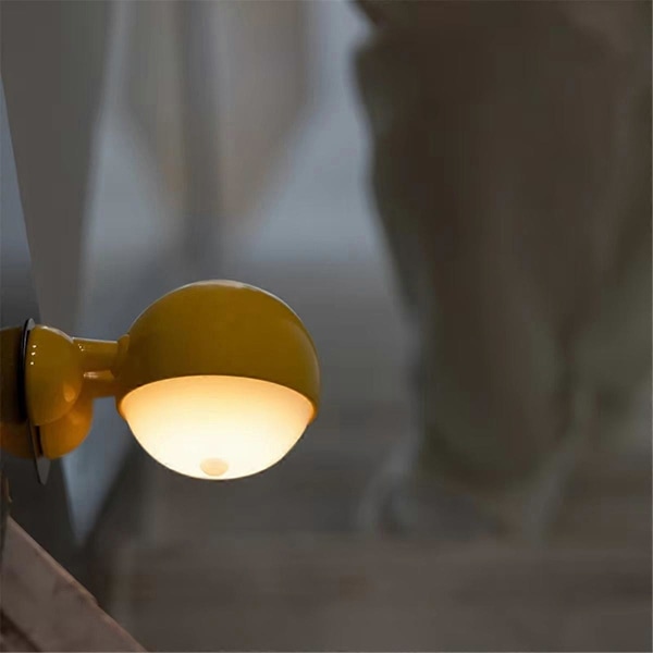 Tegneserie Store Øjne LED Natlampe med Bevægelsessensor, Perfekt til Børneværelser, Langtidsholdbar Belysning
