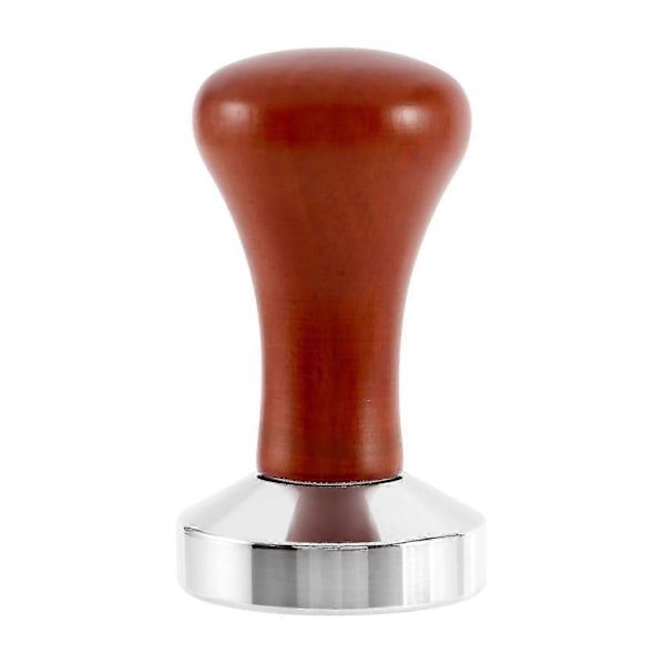 51mm Espresso Tamper Rostfritt Stål 304 Fjäder Kaffepulverpress Platt Bas Kaffepulverböna Pre Xxf