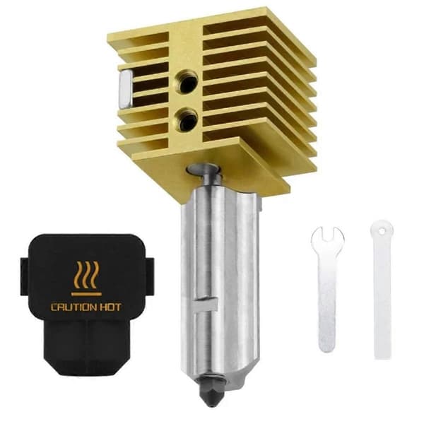 For Bambu Lab A1 Hotend Kit 0.2/0.4/0.6/0.8MM Dyse Messing