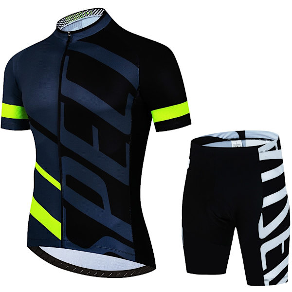 2023 Pro Team Cykeltröja Set Sommar Cykelkläder MTB Cykelkläder Uniform Maillot Ropa Ciclismo Man Cykelcykeldräkt Orange 3XL