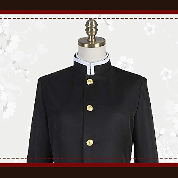 Nene Yashiro Hanako Kun Cosplay Kostym, Anime Toalett bunden Hanako Kun Skoluniform Halloween Cosplay Outfit Peruk L