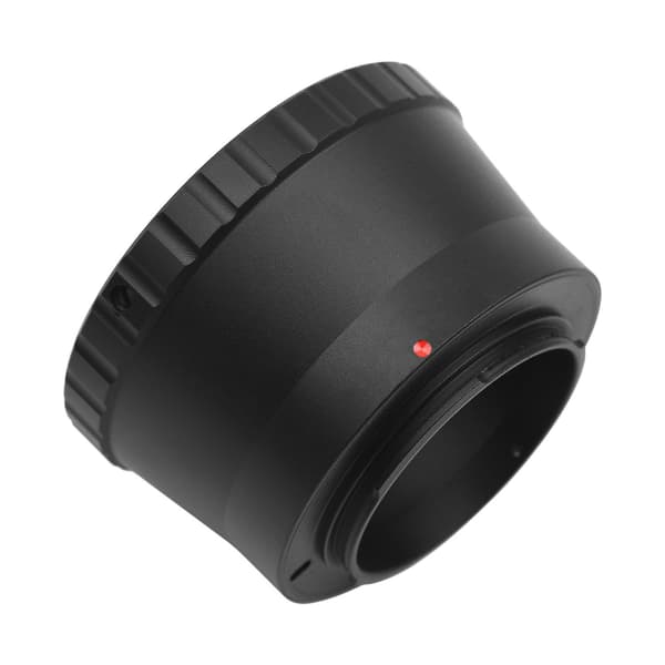 Andoer T2-M4/3 Metall Linseadapterring T/T2-feste Linseadapter Erstatning for Panasonic DMC-G