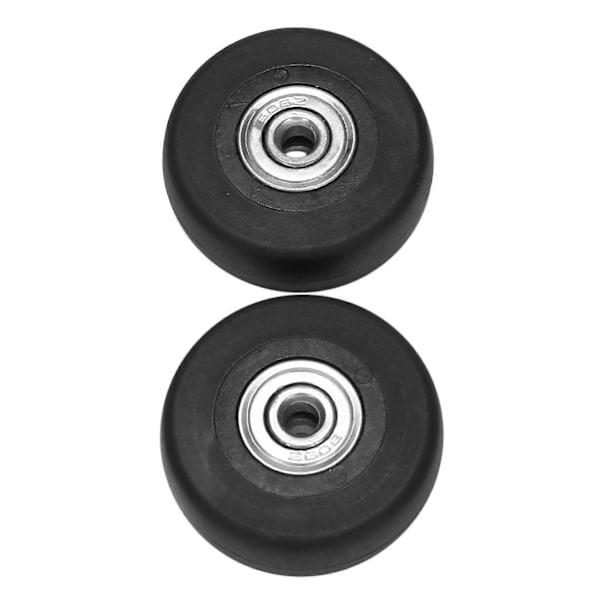 2 sæt bagagekuffert udskiftningshjul aksler deluxe reparationsværktøj OD 50 mm