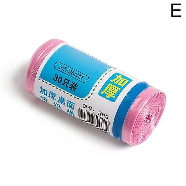 1 Rulle Mini Engångs Plast Små Sopsäckar Hushåll