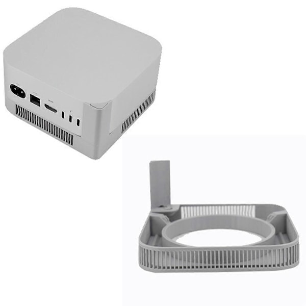 Topp Strømknapp 3D-printing Trykknapp og Kjølebase for 2024 Mac Mini M4 / M4 Pro Tilbehør