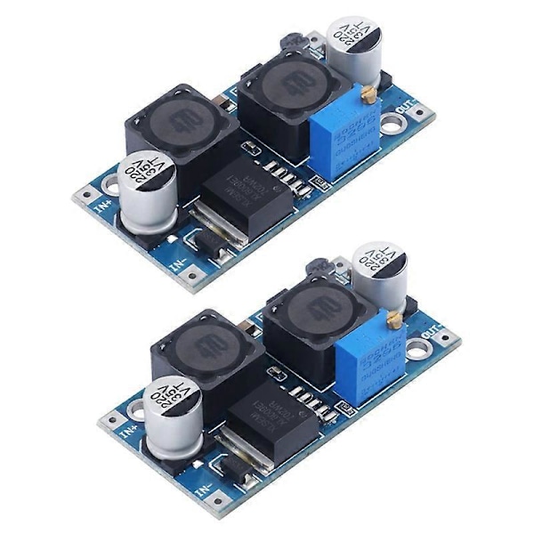 2st Justerbar DC-DC Buck Boost Converter Automatisk Bredspänningsregulator XL6009 Spänningsmodul