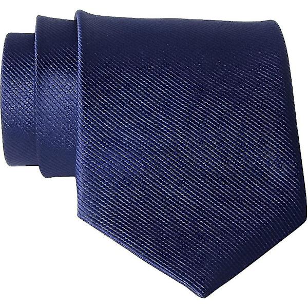 Herrar Solid Plain Tie Satin Polyester Slips för Bröllop eller Arbetsgåva