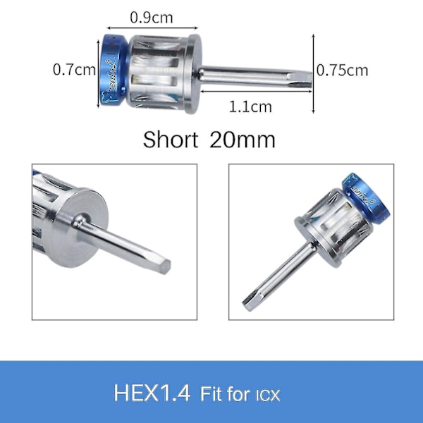 Dental Universal Implant Momentnyckel Skruvmejslar Tand Implantat Restaurering Verktygssats 10-70ncm