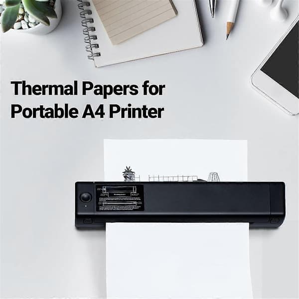 100 ark A4 termisk papir til M08F printer termisk papir