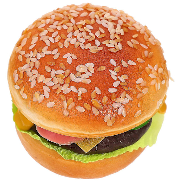 Kunstig Simulations Burger Model Falske Burger Dekorationer Bageri Fotografi Rekvisit