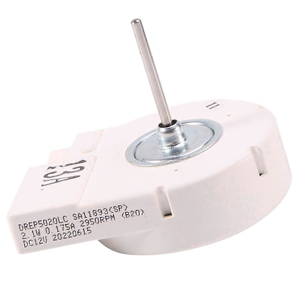 Kylskåpsfläkt DC-fläkt DREP5020LC Kylskåpsfläktmotor Motor 2,1W DC12V