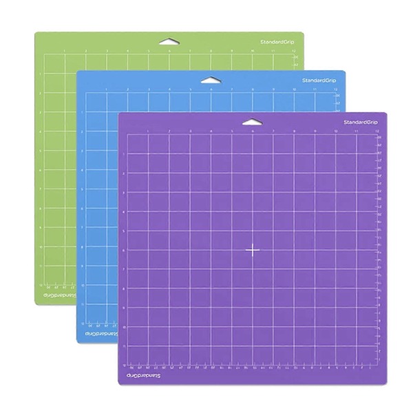 3-pack skärmatta set med ersättningsspade, rutnät, lättviktig, självhäftande