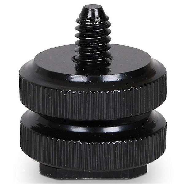 Kameran salamakenkäkiinnike 1/4 tuuman-20 jalustaruuvin adapteriin, salamakenkäkiinnike DSLR-kamerarigiin (pakkaus