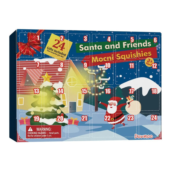 Praktiske persienner pyntegjenstander Adventskalender Julenedtelling Ferie- og sesongdekor Ornamenter Trygge materialer