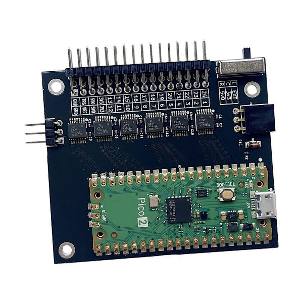 Logikanalysator V6.0 RP2350 Pico 2 400MHz 24 Kanalers Logikanalysator Programvara Finns Tillgänglig för Windows