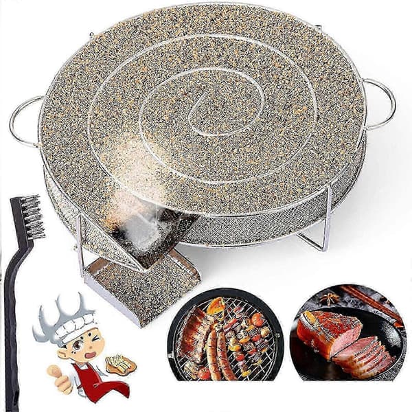 Koldrøgsgenerator i rustfrit stål til BBQ-grillning, ideel til laks og kød med britiske røgetraditioner