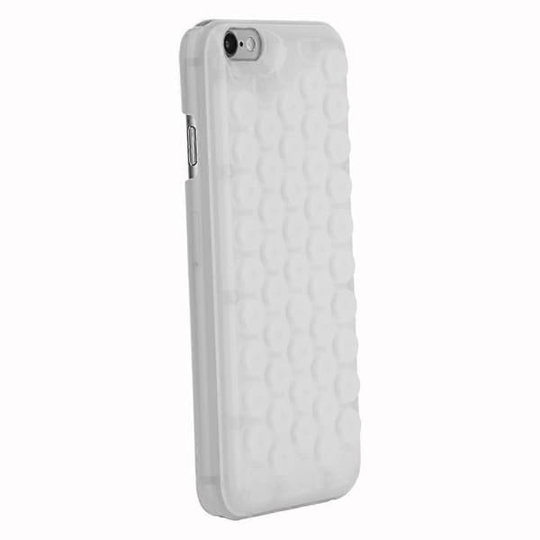 Bubble Case Beskyttende TPU & Silikon Anti-fall Bakdeksel Telefon Shell For iPhone 6 Hvit