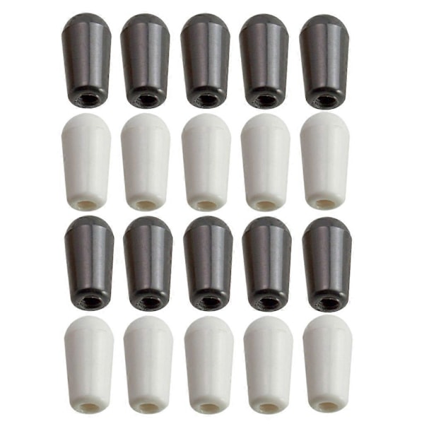 Förpackning med 20 Gitarr 3-vägs Toggle Switch Knoppar Tips Knappar För / Gitarrtillbehör 4Mm