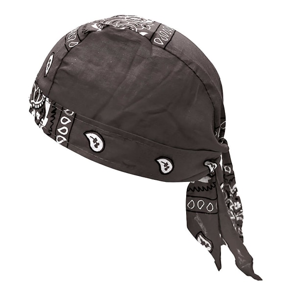 Multi Color Hip Hop Bomuld Cashew Print Pirat Bandana Beanie Streetwear Bedste julegave Coffee