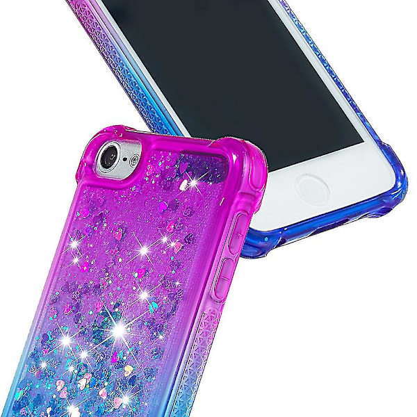 Gradient Glitter Pulver Kvicksand TPU Skal för iPod Touch (2019)/Touch 6/Touch 5