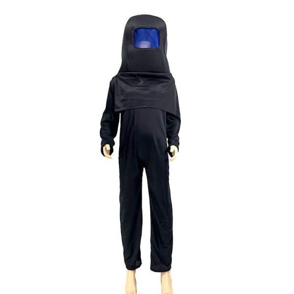 Lasten Cosplay Set Lasten Performance Suit Avaruuspuku black 8-10Years