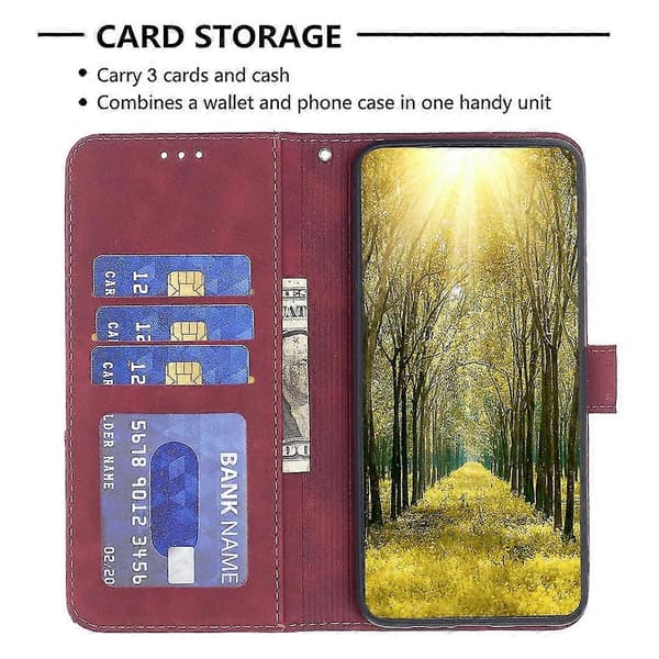 Rhombus PU Etui til Xiaomi Redmi A3