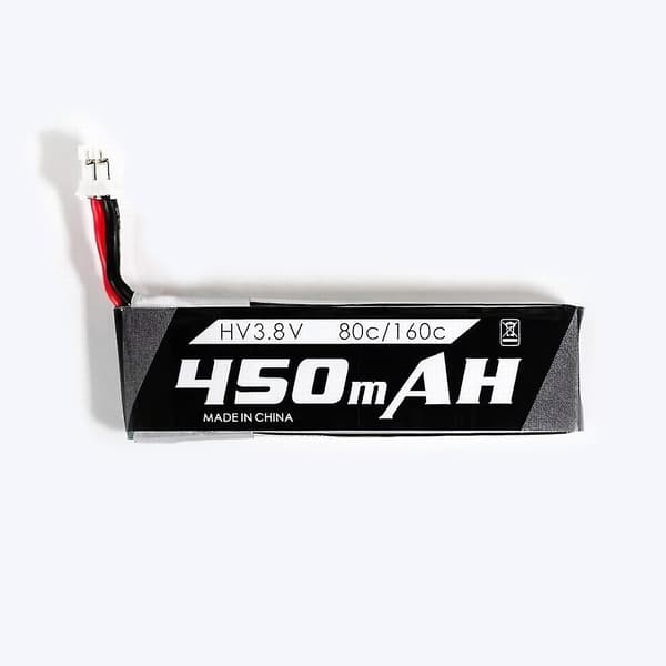 4 stk. EMAX HV 3.8V 450mAh Lipo Batteri til EMAX Tinyhawk FPV Racing Drone