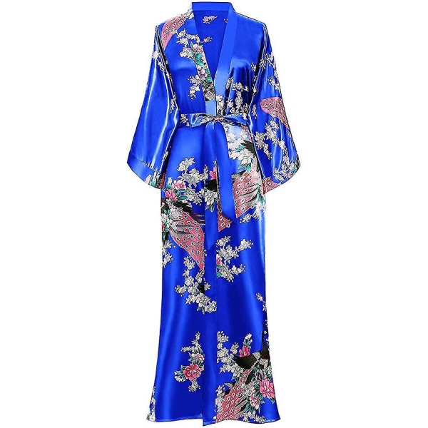Kimono morgonrock påfågel kimono morgonrock kimono kofta