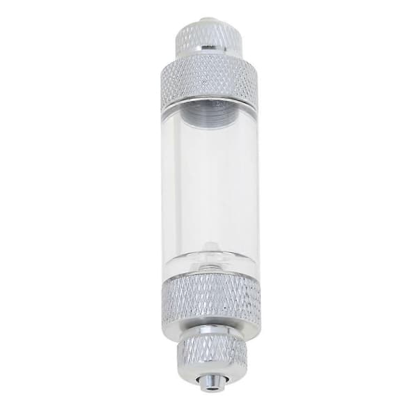 Akvarium Backventil-Regulator Diffuser CO2 Bubbelräknare Dubbelhuvud