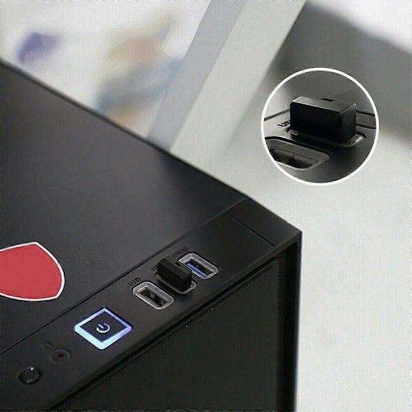 16GB USB-muistitikku Pieni U-levy Muistitikku Kynä PC Kannettavan tietokoneen tallennus Musta