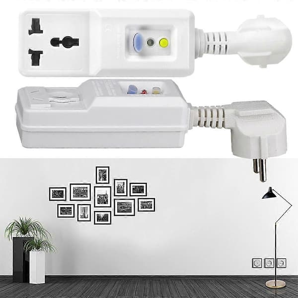 EU 16A Hjem Sikkerhedsstik Strømafbryder RCD Adapter Have Strømafbryder